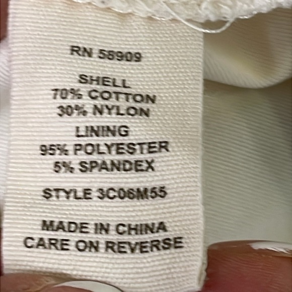 Chelsea & Violet Womens Short Black & Cream Lace Embroidered Dress Size Small - Picture 10 of 11